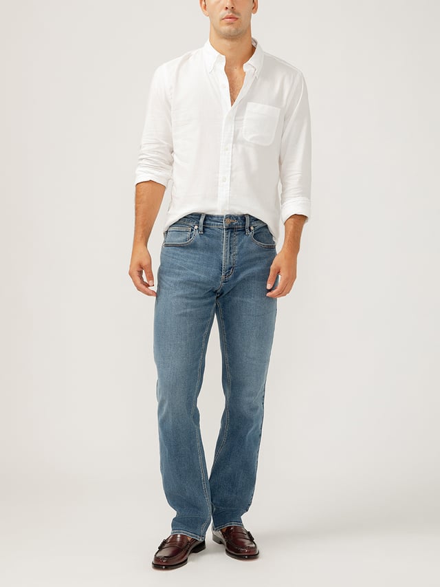 Grayson Classic Fit Straight Leg Jeans