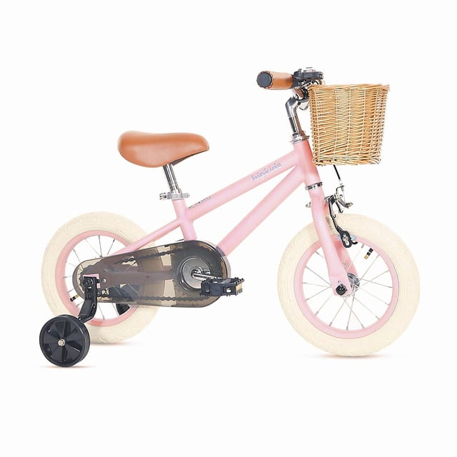 12 Inch Classic Pedal Bike with Wicker Basket
