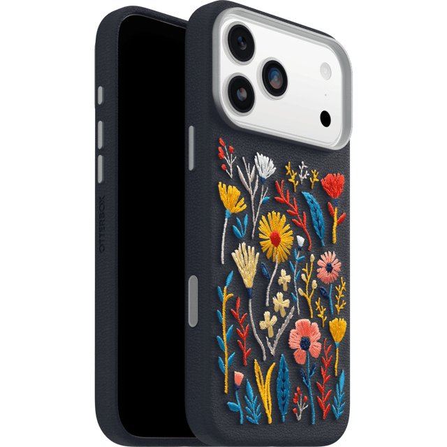 iPhone 17 Pro Max Symmetry Series Cactus Leather Embroidery Case