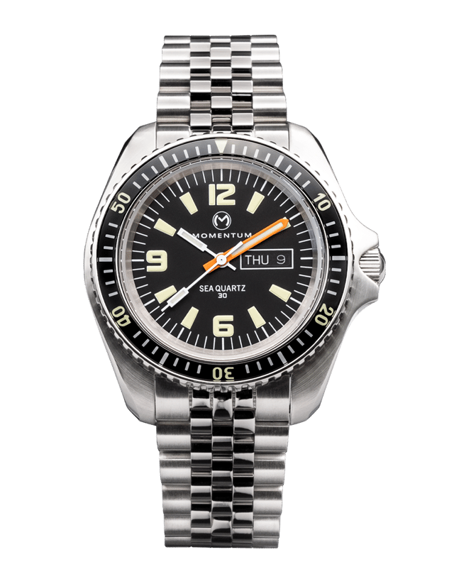 Sea Quartz 30 [42mm] - Black