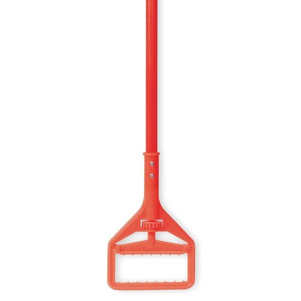 60" Slide On Wet Mop Handle, Orange, Fiberglass
