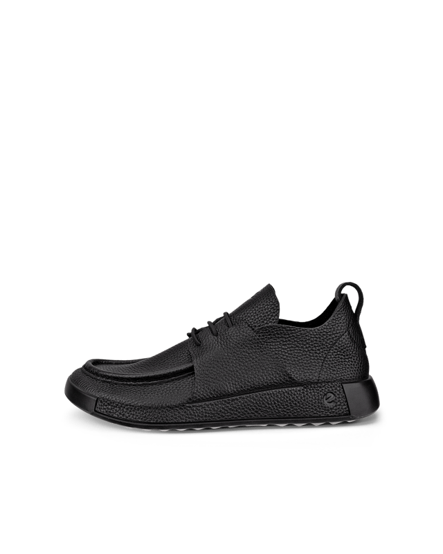 Men's ECCO® Cozmo Shoe Leather Moc-Toe Shoe