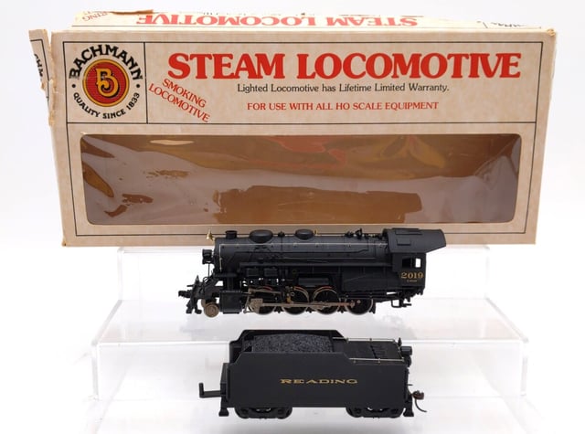 Bachmann 41-530-10 HO Reading 2-8-0 Consolidation Steam Loco w/Tender #2019 LN/Box