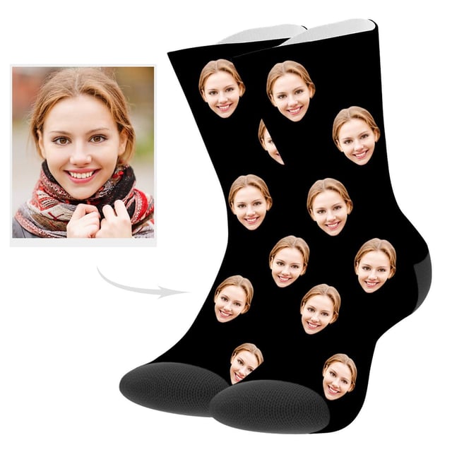Photo Socks Face socks Custom socks