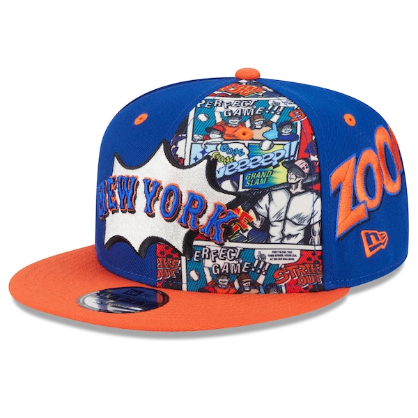 Youth New York Mets New Era Royal/Orange 2025 MLB Diamond Hero Edition 9FIFTY Snapback Hat