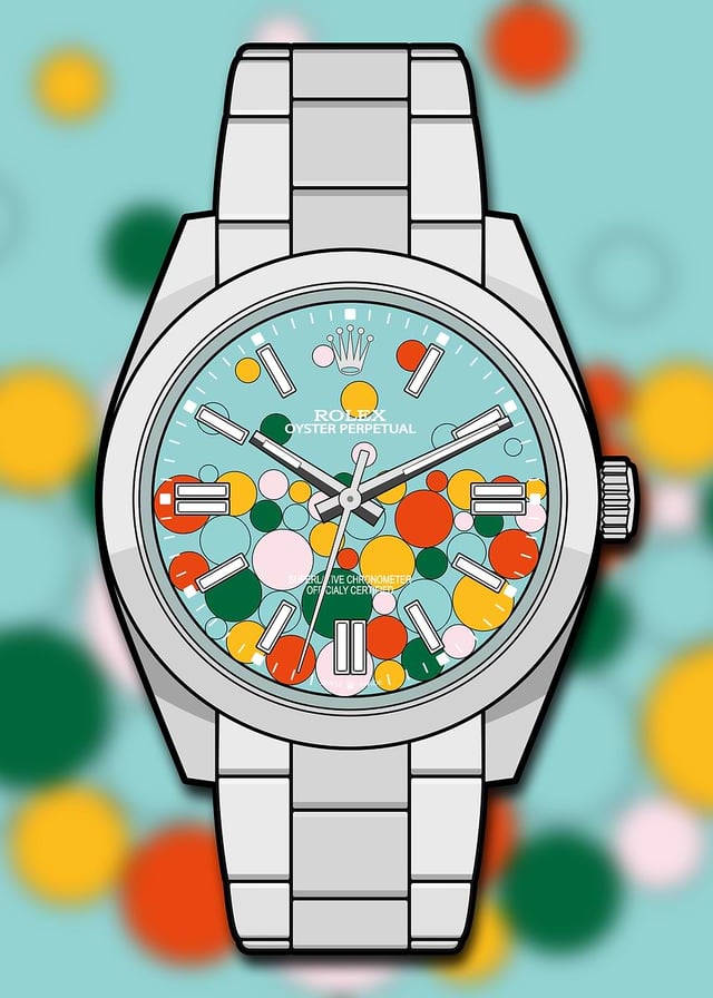 Celebration Dial Oyster Watch