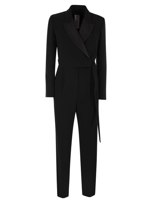 Weekend Max Mara Baviera Cady Wrap Around Jumpsuit