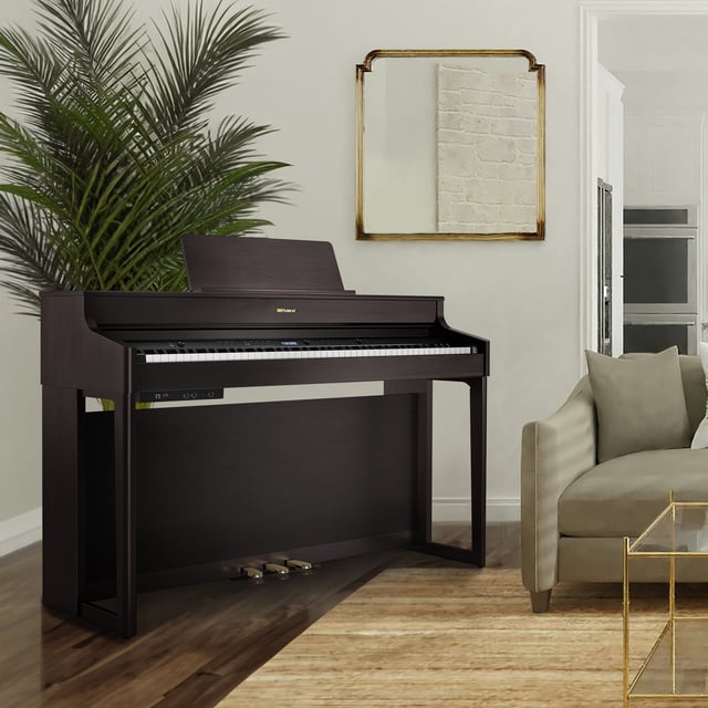 Roland HP702 Digital Piano - Dark Rosewood