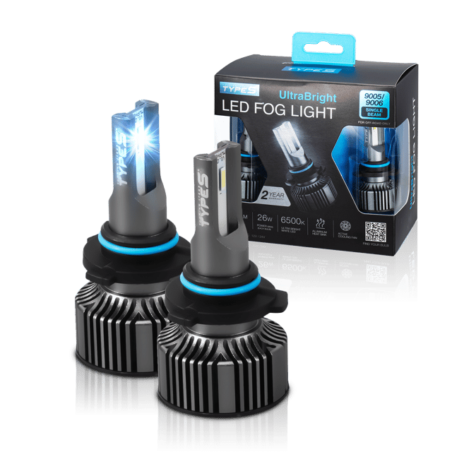 ULTRABRIGHT LED FOG LIGHT SET - 9005 / 9006