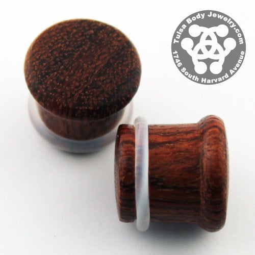 Bloodwood Single Flare Plugs by Siam Organics