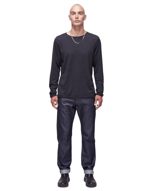 Men's Slim Jeans in Raw Selvedge Indigo