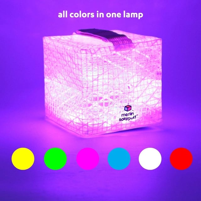 SolarPuff™ – Collapsible Lantern with Light Sensor