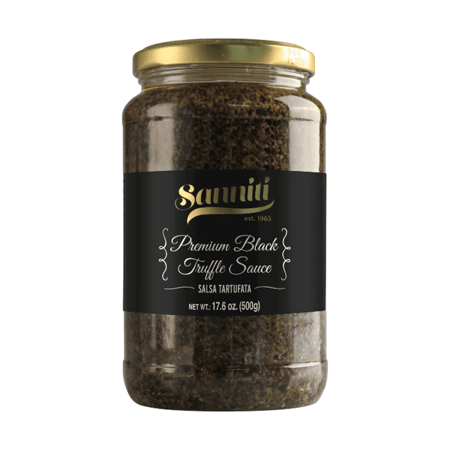 Sanniti Premium Black Truffle Tartufata Sauce, 17.6 oz