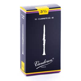 Vandoren Bb Clarinet Reeds 3.5 (10 Pack)