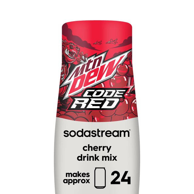 SodaStream® Mountain Dew® Code Red Drink Mix
