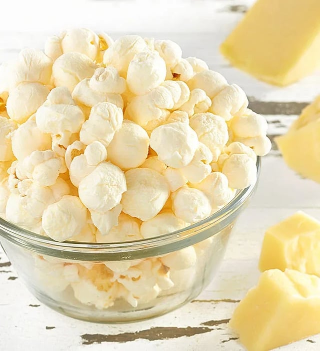 White Cheddar Popcorn Canister