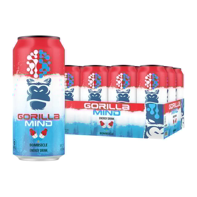 Gorilla Mind Energy Drinks