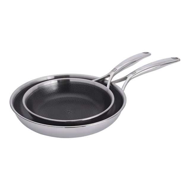 ZWILLING Peak 2 Piece 18/10 Stainless Steel Fry pan set