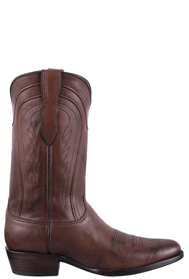 Black Jack Exclusive Ranch Hand Cowboy Boots - Burnished Brown