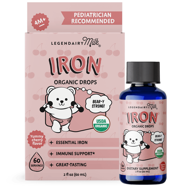 Organic Baby and Toddler Iron Drops