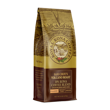 Sam Choy's Volcano Roast 10% Kona Coffee Blend