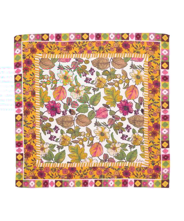 Forest Floor Silk Bandana