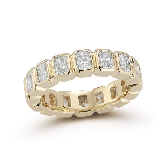 DRD x Julia McGuire Bezel Radiant Eternity Band