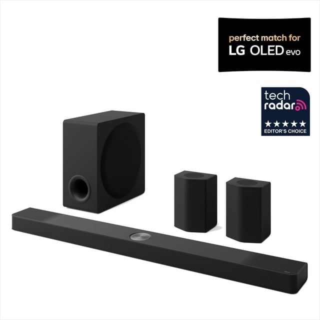 S95AR LG Home Theater Soundbar for TV with Dolby Atmos® 9.1.5 channel, Best LG OLED matching