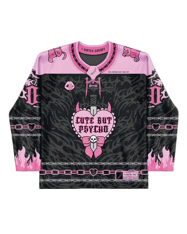 Cute But Psycho Hockey Jersey *Limited Edition*