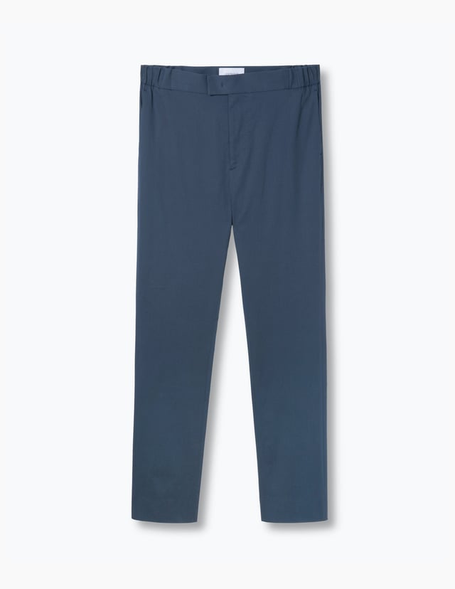 The 24 Trouser || Nezu Blue | Stretch Cotton