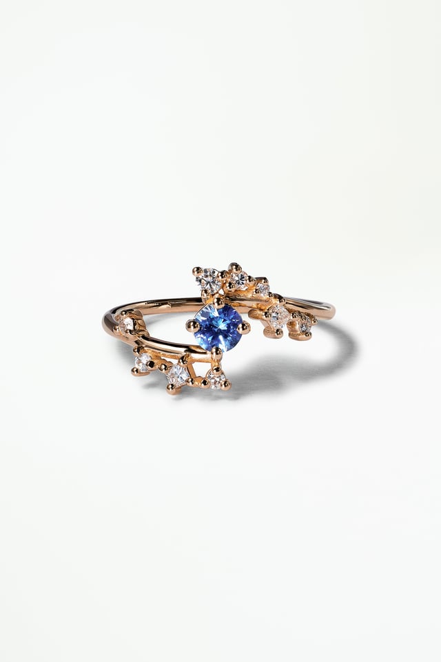 Small Round Celestial Ring