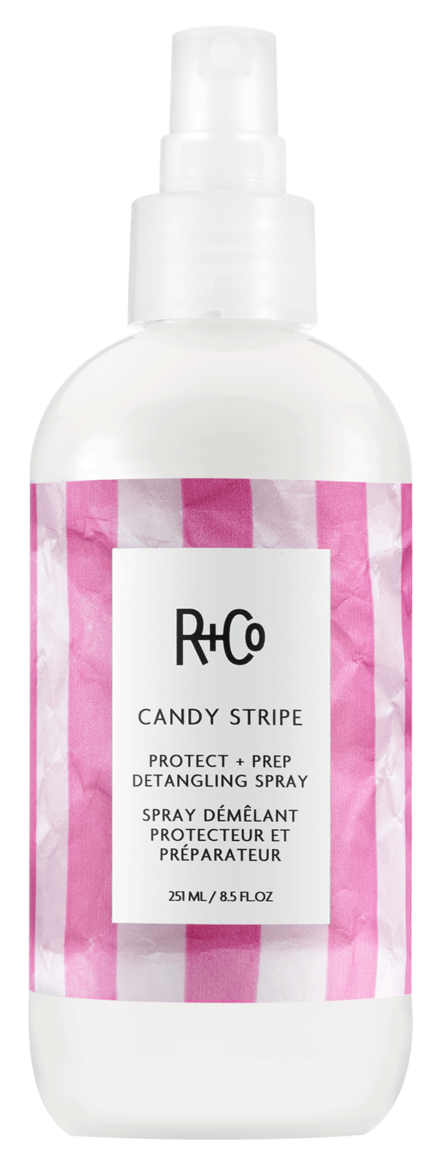 CANDY STRIPE Protect + Prep Detangling Spray