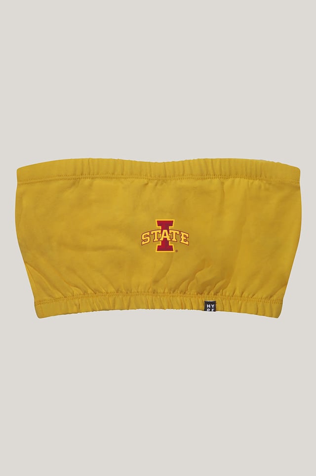 Iowa State Bandeau Top