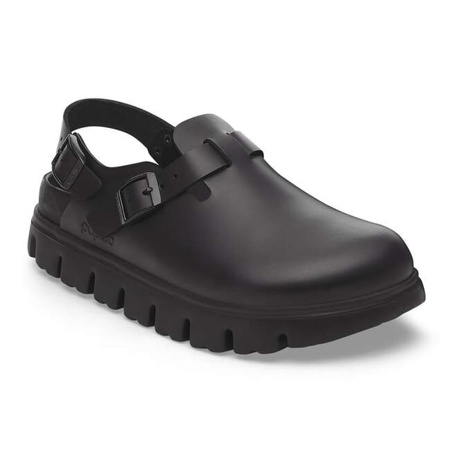 Tokio Chunky Leather Black