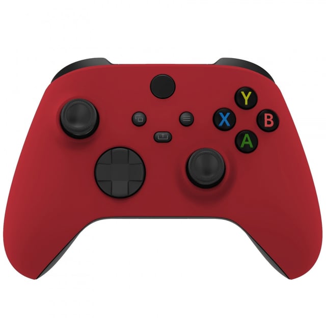 eXtremeRate Replacement Front Housing Shell for Xbox Series X & S Controller - Passion Red