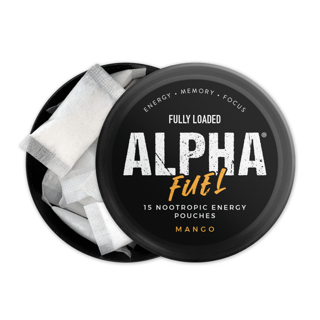Mango ALPHA Fuel Nootropic Energy Pouches