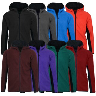 3-Pack Men's Polar Fleece Tech Zip Hoodie (S-2XL)