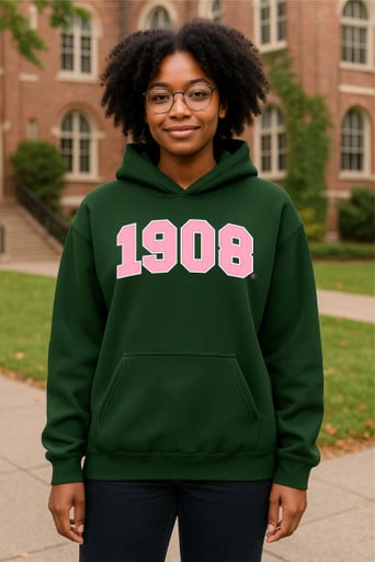 Alpha Kappa Alpha 1908 Hoodie Sweatshirt
