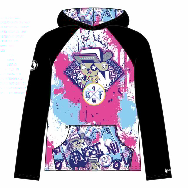 Youth & Adult Finest NY Baseball Hoodie