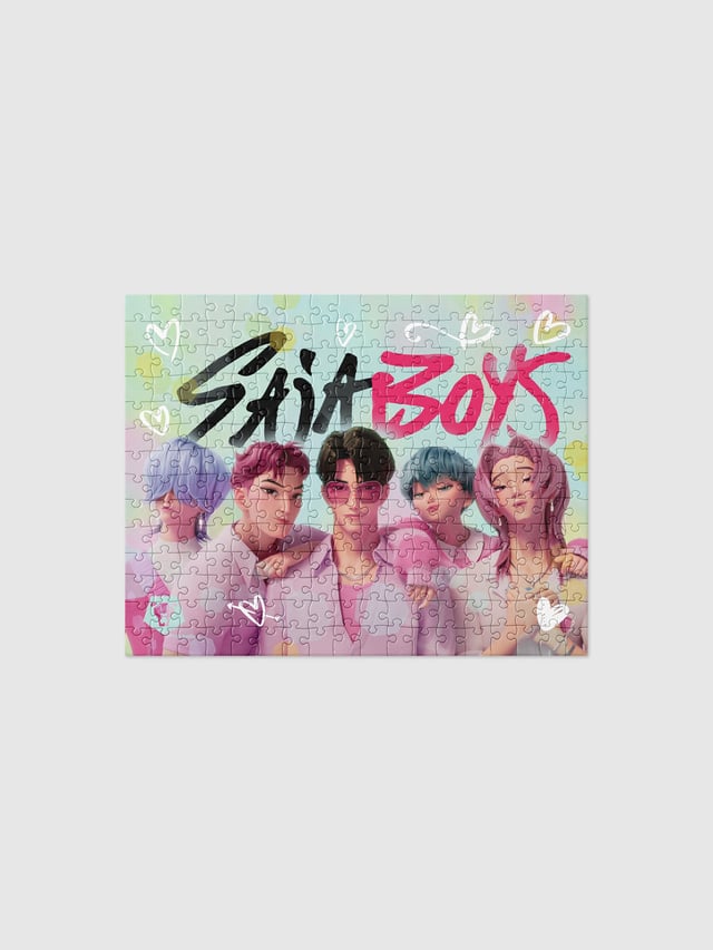 KPop Demon Hunters Saja Boys 252 Piece Jigsaw Puzzle
