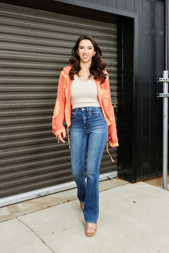 The Austin from Lovervet: High-Rise Tummy Control Bootcut Denim