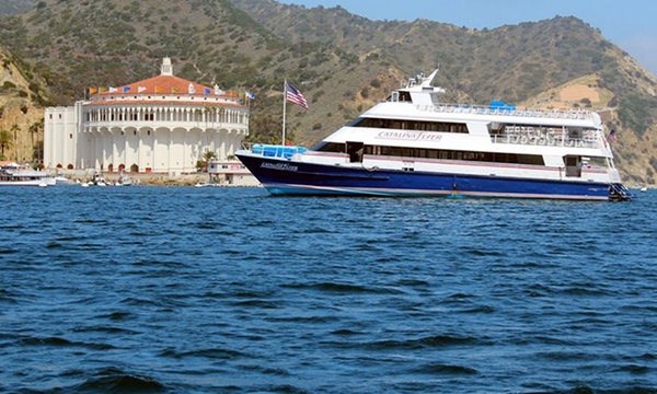 Round Trip Ferry Tickets on The Catalina Flyer Boat from Newport Beach to Catalina Island (Up to 30% Off)