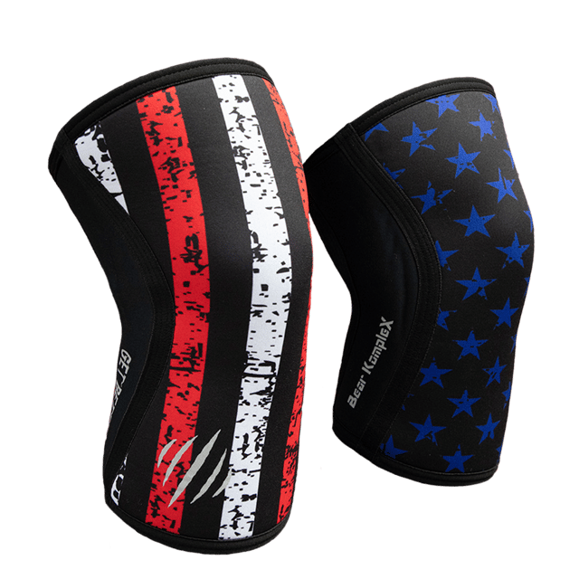 Bear KompleX Knee Sleeves - Stars & Stripes