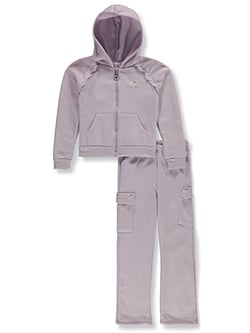 Real Love Girls' 2-Piece Fleece Joggers Set Outfit