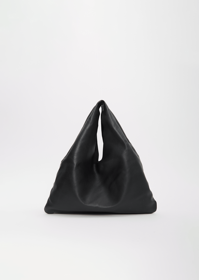 Leather Bindle, Small — Black