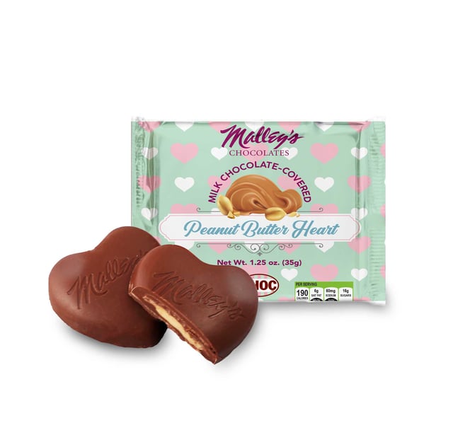 Milk Chocolate Peanut Butter Heart 1.25 oz
