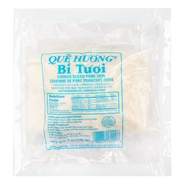Que Huong Cooked Pork Skin 7 oz