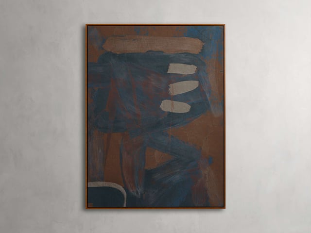 Umbre & Ocean Framed Print