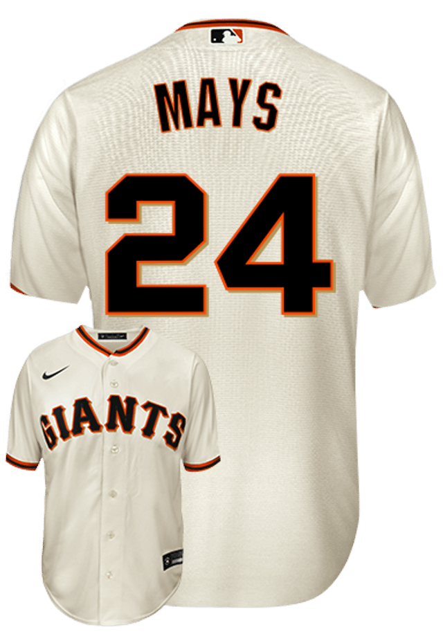 Willie Mays Jersey - San Francisco Giants Replica Adult Home Jersey