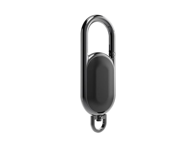 Carabiner Keychain Tracker - Works with Apple Find My (iOS only)